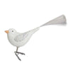 (49998) Old World Christmas Sparkling Snowbird, 2.50 Inch, Clip On Joy Happiness 18112.