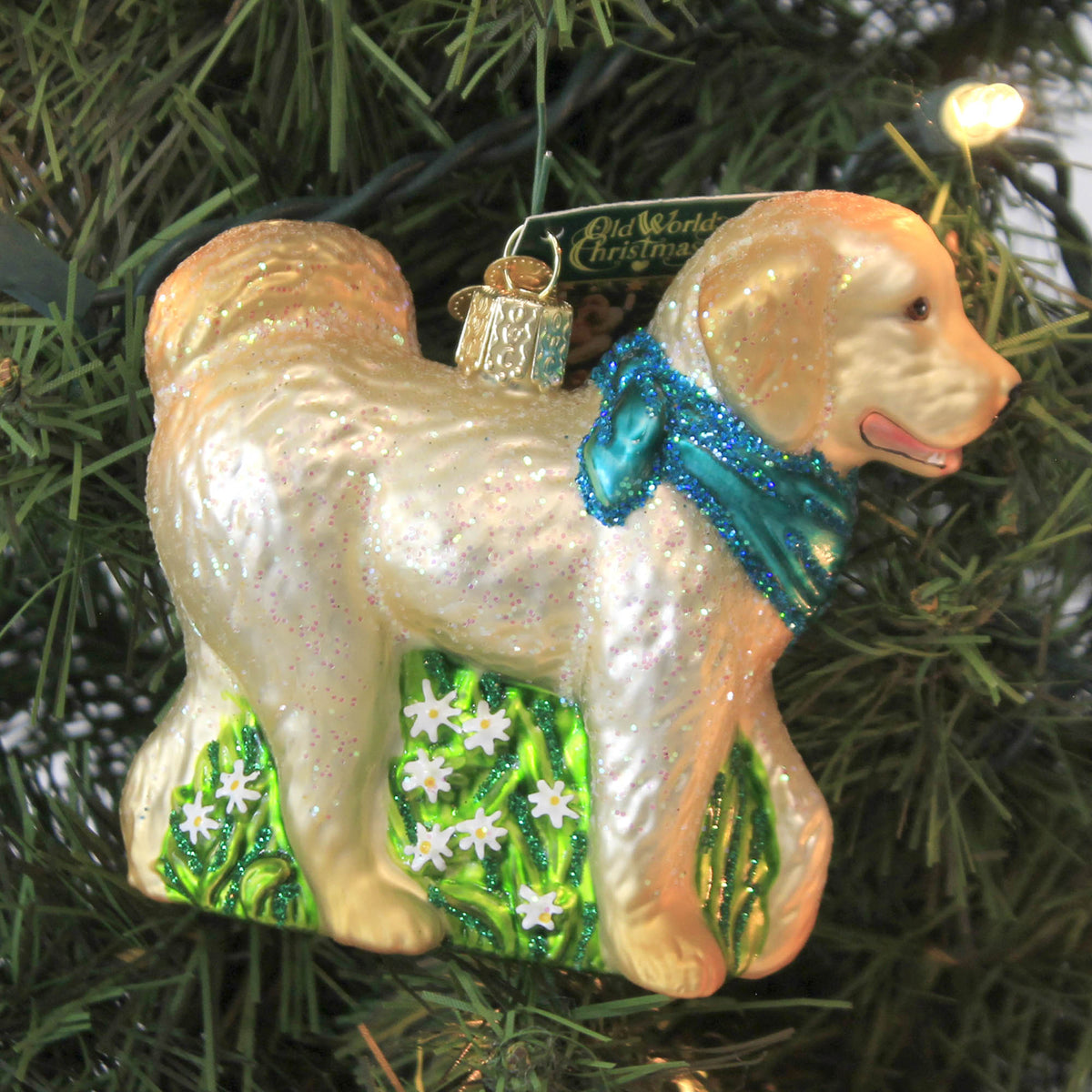 Old World Christmas Doodle Dog - - SBKGifts.com