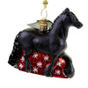 (50003) Old World Christmas Friesian Horse, 3.75 Inch, Netherlands 12589