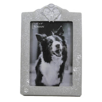 (50242) Home Decor Pet Memorial Photo Frame, 7.50 Inch, Loyal Companion 12061.