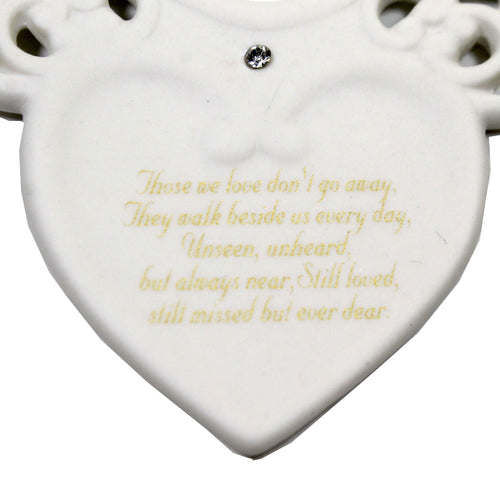 Holiday Ornament Memorial Wing Ornament - - SBKGifts.com