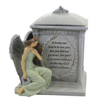 8.25 Inch Memorial Box W/Angel Bereavement Sympathy Loss 48476 (50302)