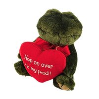 (5037) Boyds Bears Plush Valentino, 8.00 Inch, Valentines Day Frog 82076