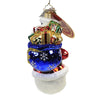 Christopher Radko Surprise Santa Snowman - - SBKGifts.com