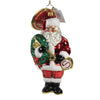 (50399) Christopher Radko Key To Christmas Cheer, 6.25 Inch, Ornament Santa  Christmas 1020039