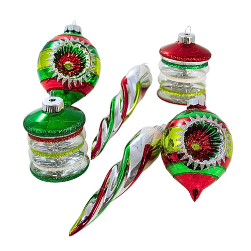 Christopher Radko Company Holiday Splendor Mixed Shapes . - - SBKGifts.com