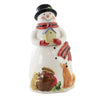 (50634) Tabletop Magic Christmas Snowman Cookie, 12.00 Inch, 3D Hat Christmas 28309