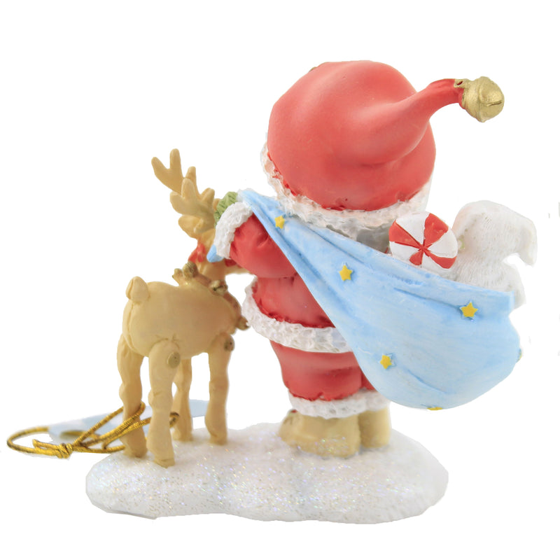 Cherished Teddies William Santa Figurine - - SBKGifts.com