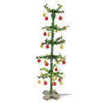 12.00 Inch Green Tinsel Tree Vintage Look Glitter 55769 (50732)