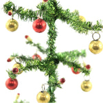 Christmas Green Tinsel Tree - - SBKGifts.com