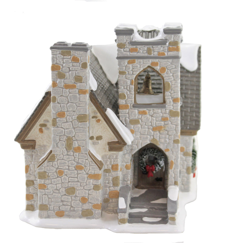 Department 56 House Woodlands Family Church - - SBKGifts.com