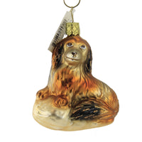 (50841) Inge Glas Dashsi, 1.50 Inch, Ornament Long-Haired Dachshund 10011S015