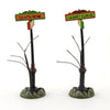 (50843) Department 56 Accessory Creepy Village Street Signs, 4.25 Inch, Death Row Casket Curve 6007705