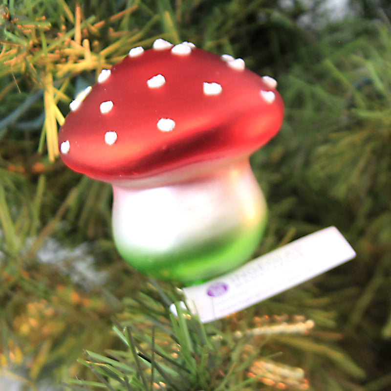 Inge Glas Lucky Charm Mushroom - - SBKGifts.com