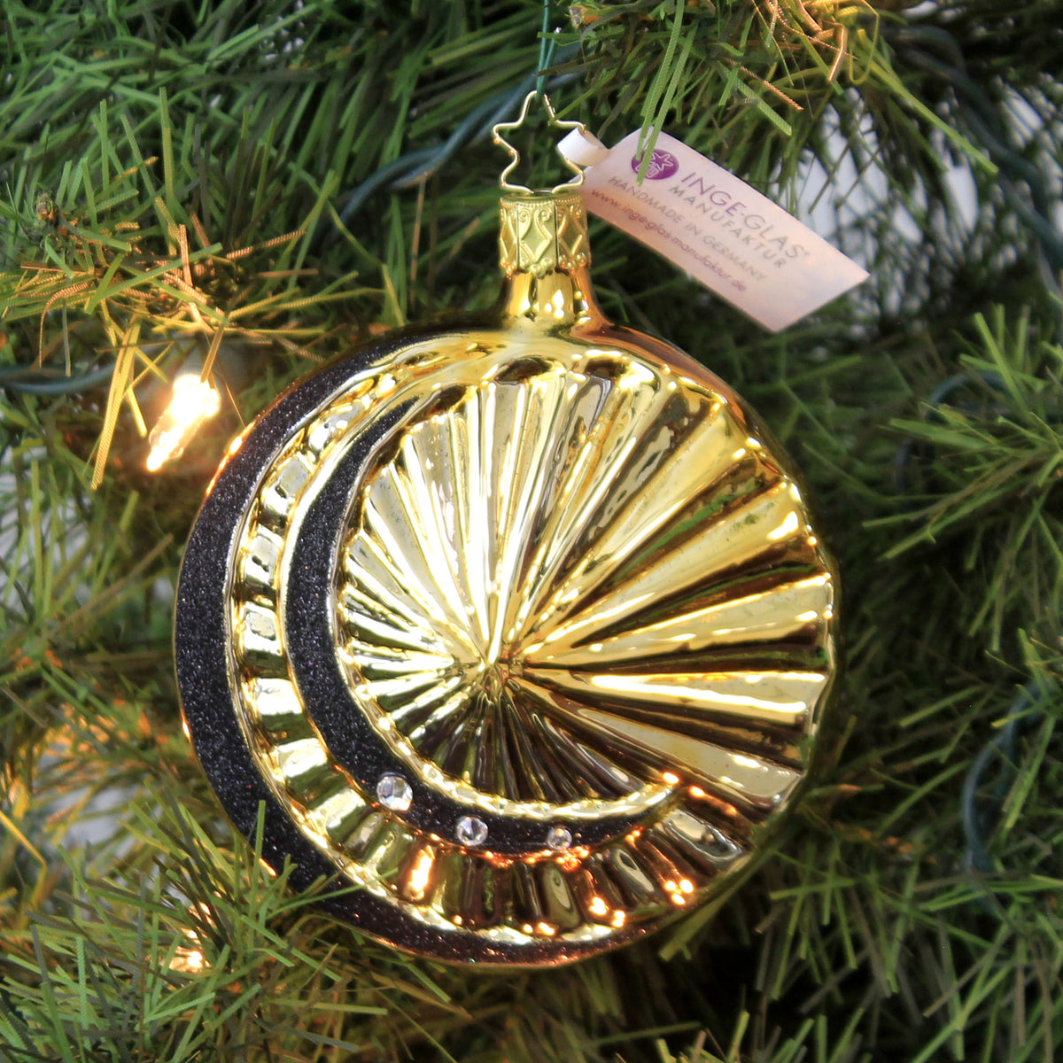 Inge Glas Comet Ornament - - SBKGifts.com