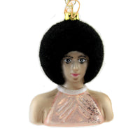 (50959) Holiday Ornament Diana Ross, 5.00 Inch, Singer Sumpremes Motown Legend Go6418