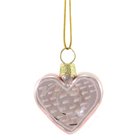 Holiday Ornament Tiny Hearts Set/5 - - SBKGifts.com