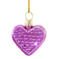 Holiday Ornament Tiny Hearts Set/5 - - SBKGifts.com