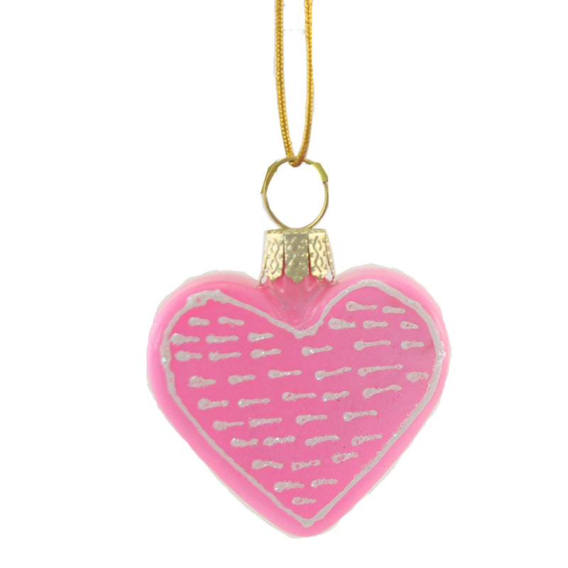 (50978) Holiday Ornament Tiny Hearts Set/5, 1.50 Inch, Love Sweetheart Valentine Go6667