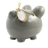 Bank Grey Night Light Piggy Bank - - SBKGifts.com