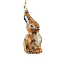 (51083) Holiday Ornament Woodland Bunny Rabbit, 3.75 Inch, Easter Rabbit Sitting Forest Of26643