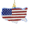 (51091) Holiday Ornament Flag Striped Usa, 2.50 Inch, Patriotic 4Th July America 1612P