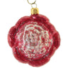 (51107) Holiday Ornament Pink Peony Flower, 3.25 Inch, Floral Blossom Spring Plants 070