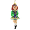 (51109) Holiday Ornament Irish Dancer, 5.75 Inch, Lassie Music Stepdance Boardway 2306P