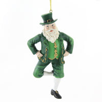 (51310) Holiday Ornament Irish Dancing Santa, 4.25 Inch, Irish Luck Happy E0574