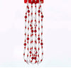 (51370) Christmas Round Ball Faceted Bead Garland, 108.00 Inch, Tree Wreath Garland H0264