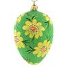 Blu Bom Egg W/ Yellow Spring Flowers - - SBKGifts.com