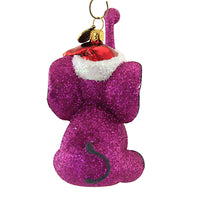 Blu Bom Fuchsia Pink Glittered Elephant - - SBKGifts.com