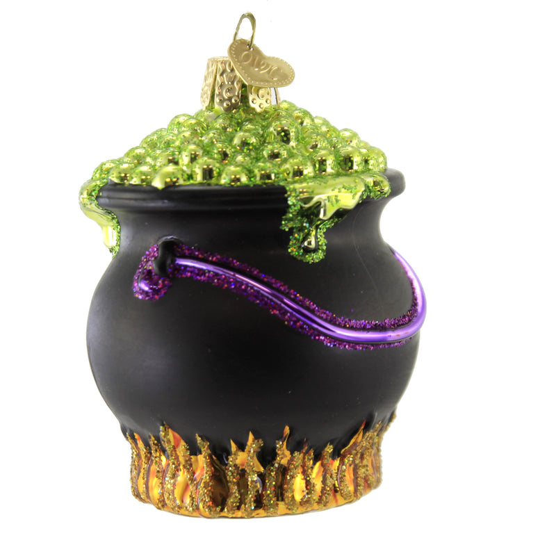 Old World Christmas Halloween Cauldron - - SBKGifts.com