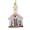 (51422) Old World Christmas Wedding Chapel, 4.50 Inch, Marriage Brides Grooms 20125