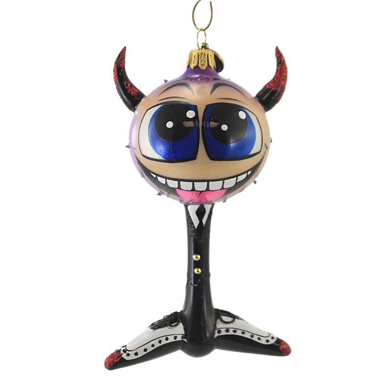 (51462) Blu Bom Lil' Devil In A Tux, 5.50 Inch, Halloween Ornament Whimsy 202130