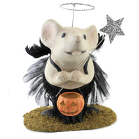 (51605) Halloween Halloween Pixie Mouse, 14.50 Inch, Angel Star Wand Pumpkin Td0067