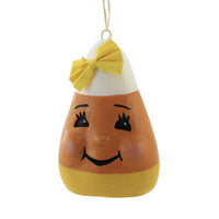 (51609) Holiday Ornament Silly Candy Corn, 3.50 Inch, Halloween Fangs Tf0149