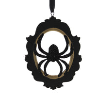 (51610) Holiday Ornament Hallows' Eve Cameo, 4.25 Inch, Halloween Spider Crow Cat Tf9127