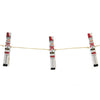 (51702) Christmas Snowman Clothespin Garland, 3.00 Inch, Christmas Winter String Gar74461