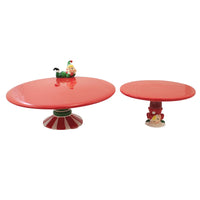 Tabletop Elf Tiered Pedestal Cake Plate - - SBKGifts.com