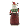 Jim Shore Santa With Holly Pint - - SBKGifts.com