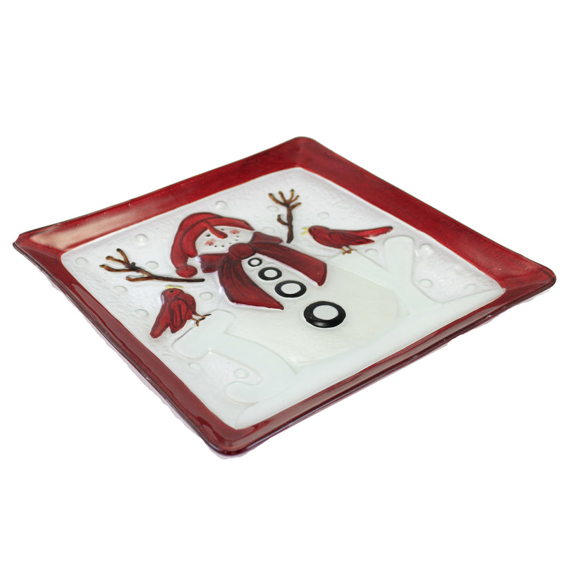 Tabletop Snowman Joy Platter - - SBKGifts.com