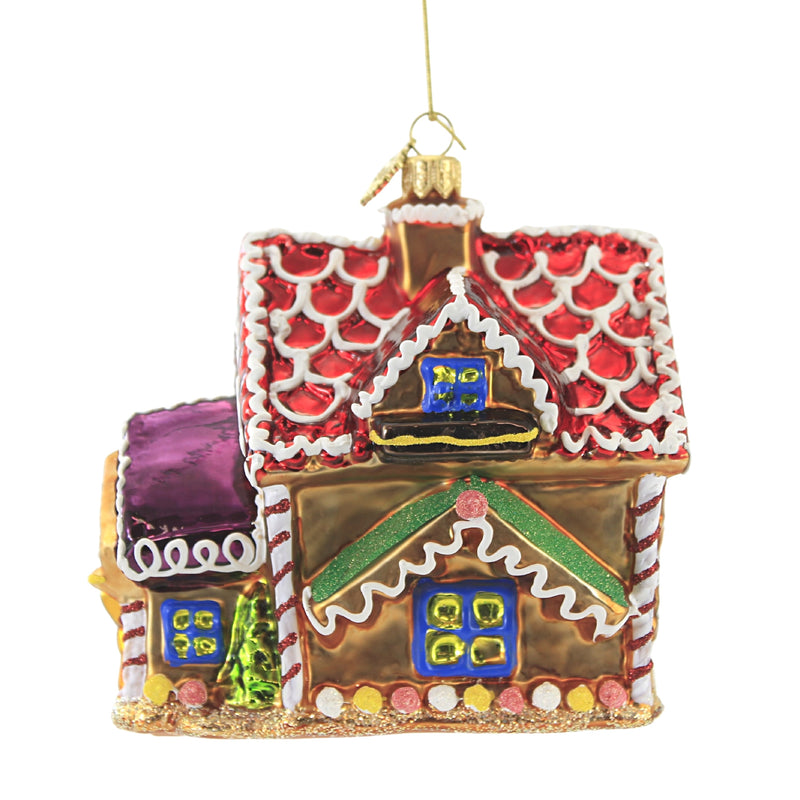 Huras Family Gingerbread House W/ Icing Roof - - SBKGifts.com