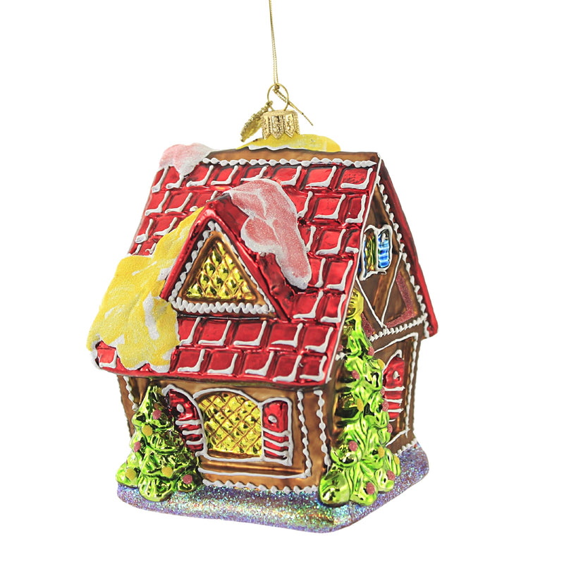 Huras Family Cotton Candy Gingerbread House - - SBKGifts.com