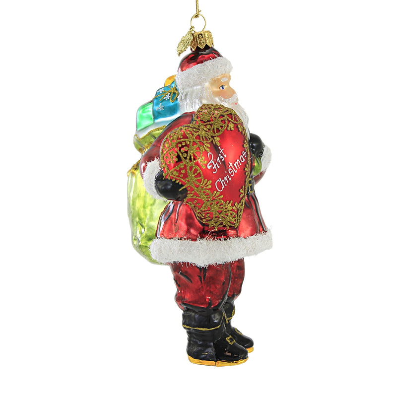 Huras Family First Christmas Santa & Heart - - SBKGifts.com