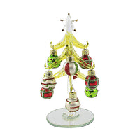 (51991) Christmas Holiday Ball Christmas Tree, 6.00 Inch, Star  Glittered Xm1177