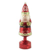 (52008) Christmas Santa Lighted Decor, 13.00 Inch, Crackled Vintage-Looking Ge3002