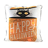 (52067) C & F Festive Fright Cat Pillow, 18.00 Inch, Led Halloween Black Kitten C86144191