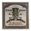 (52077) Halloween 3D Poison Skeleton Wall Art, 15.75 Inch, Halloween Hanging Picture Xwal76398