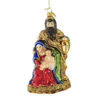 (52107) Huras Holy Family, 6.75 Inch, Ornament Nativity Wisemen Jesus S529